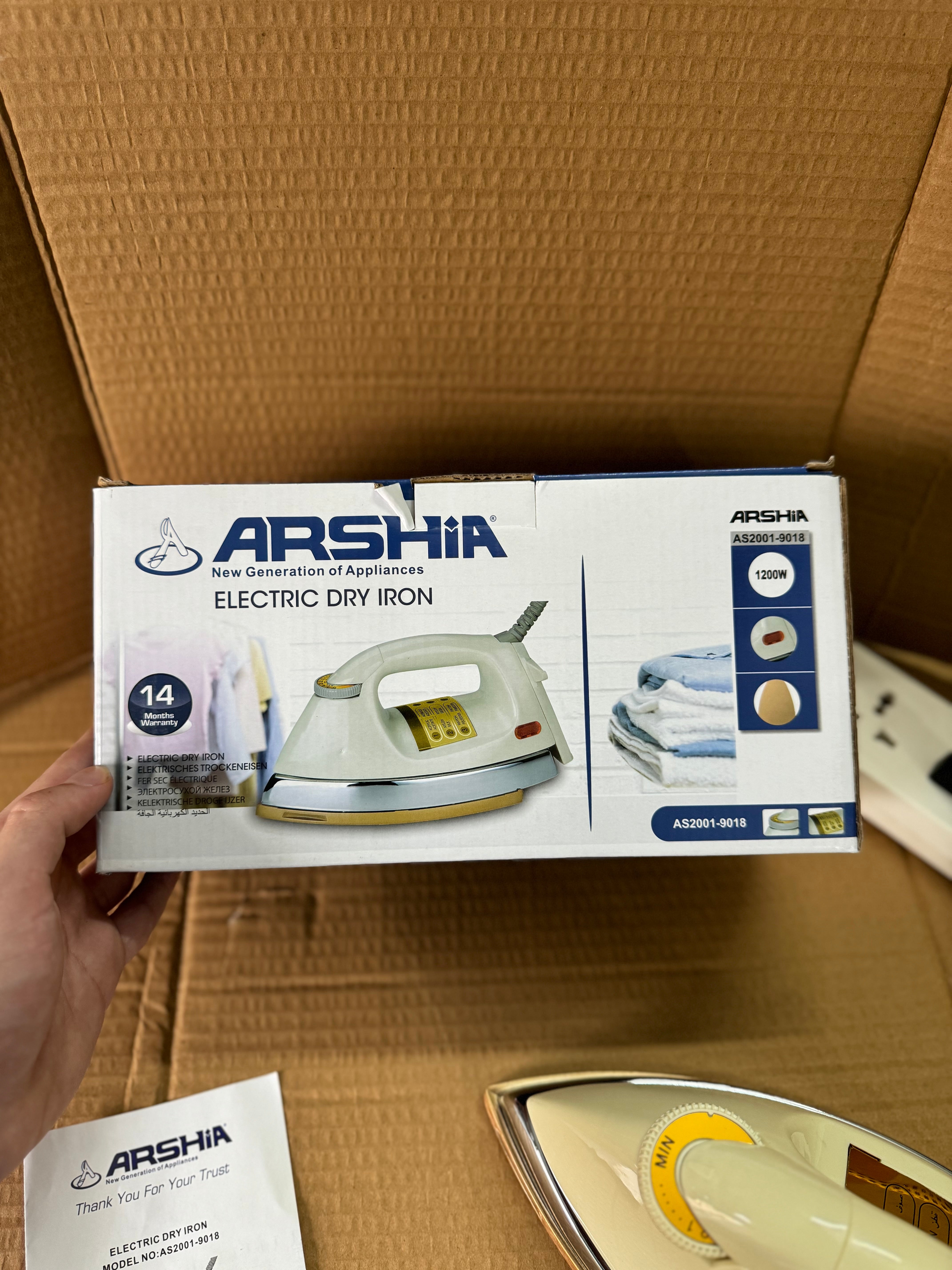 Arshia heavy dry Iron