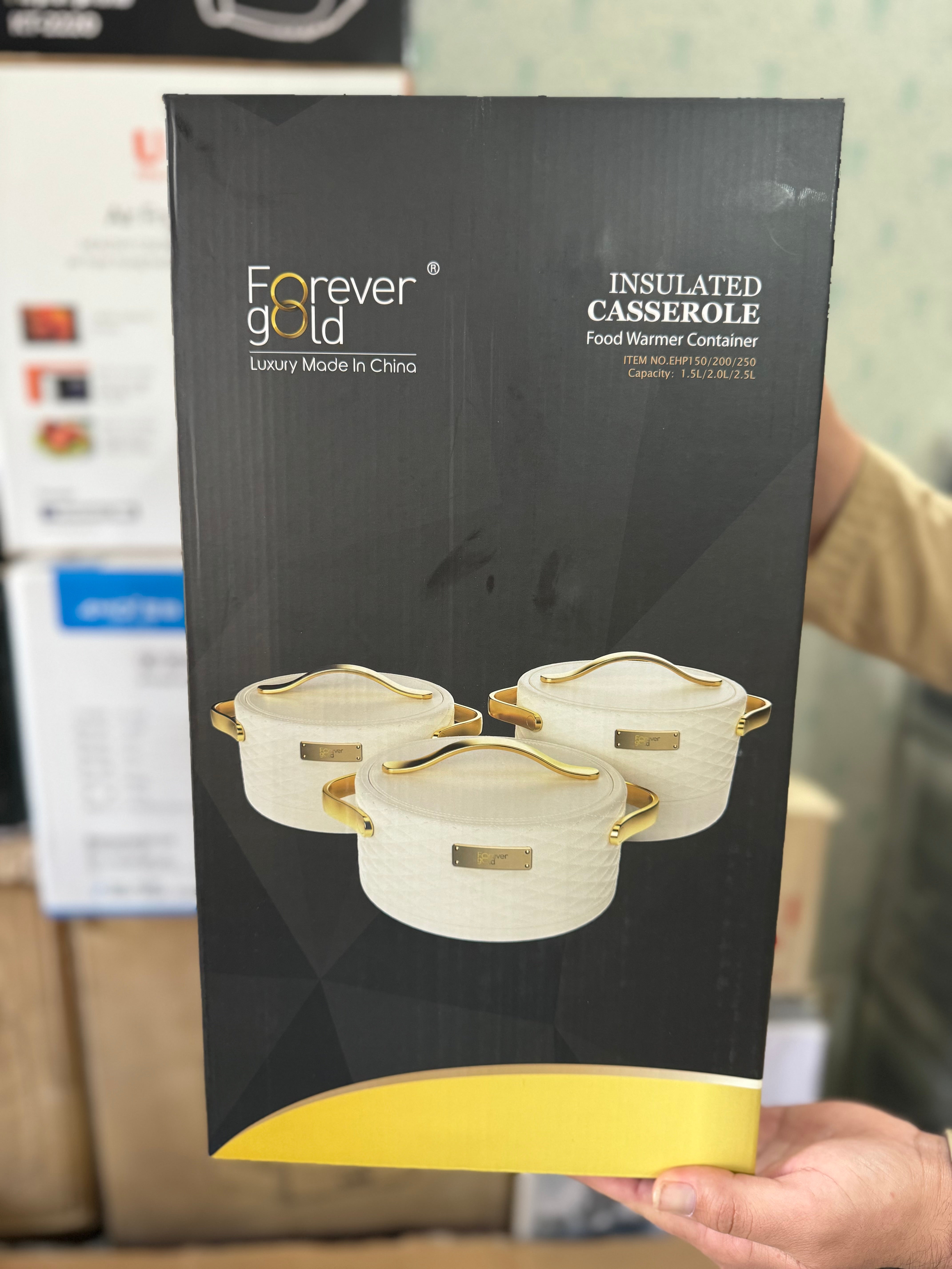 Forever gold Casserole Hot pot set