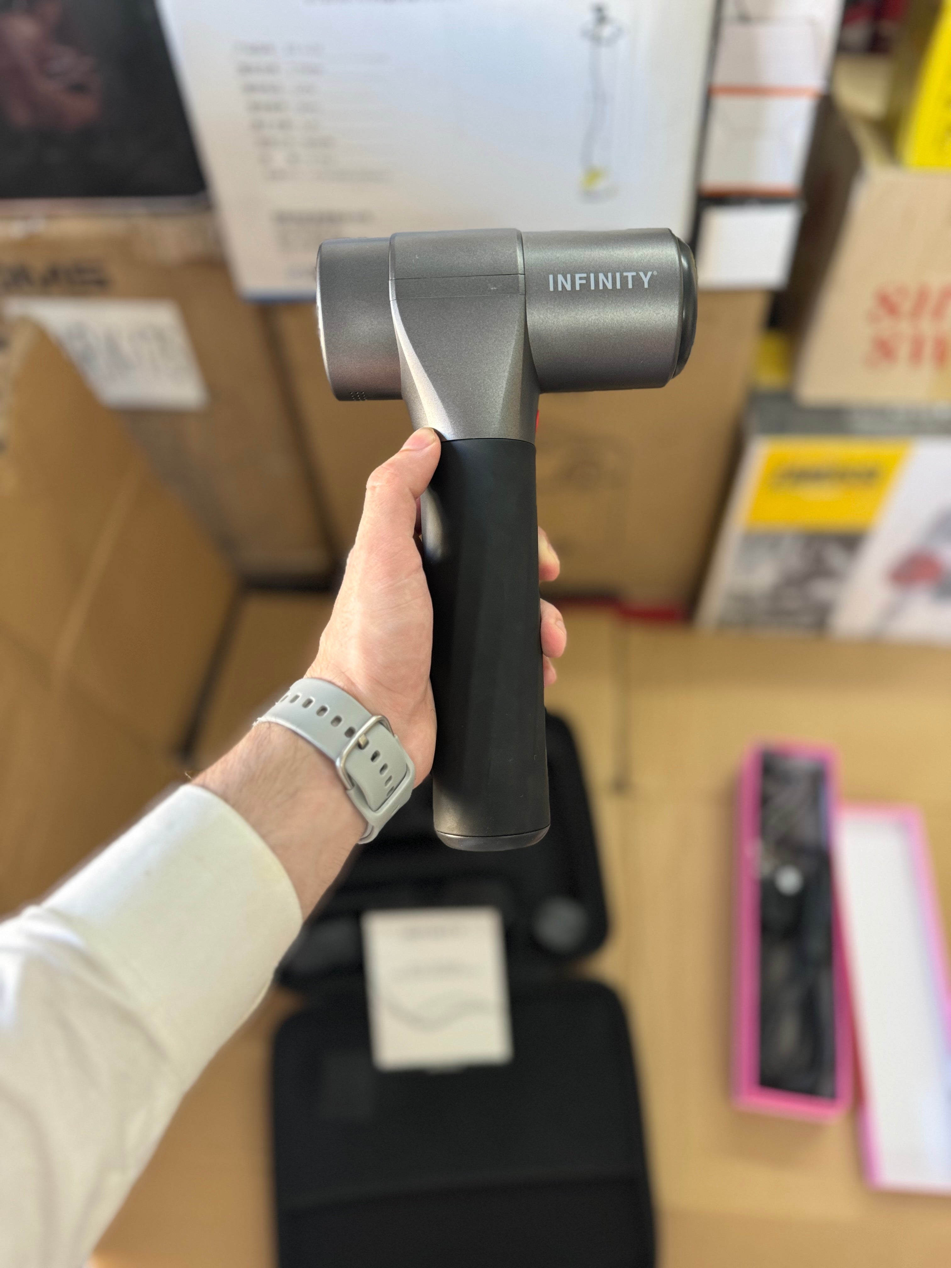 Infinity pr pro massage gun