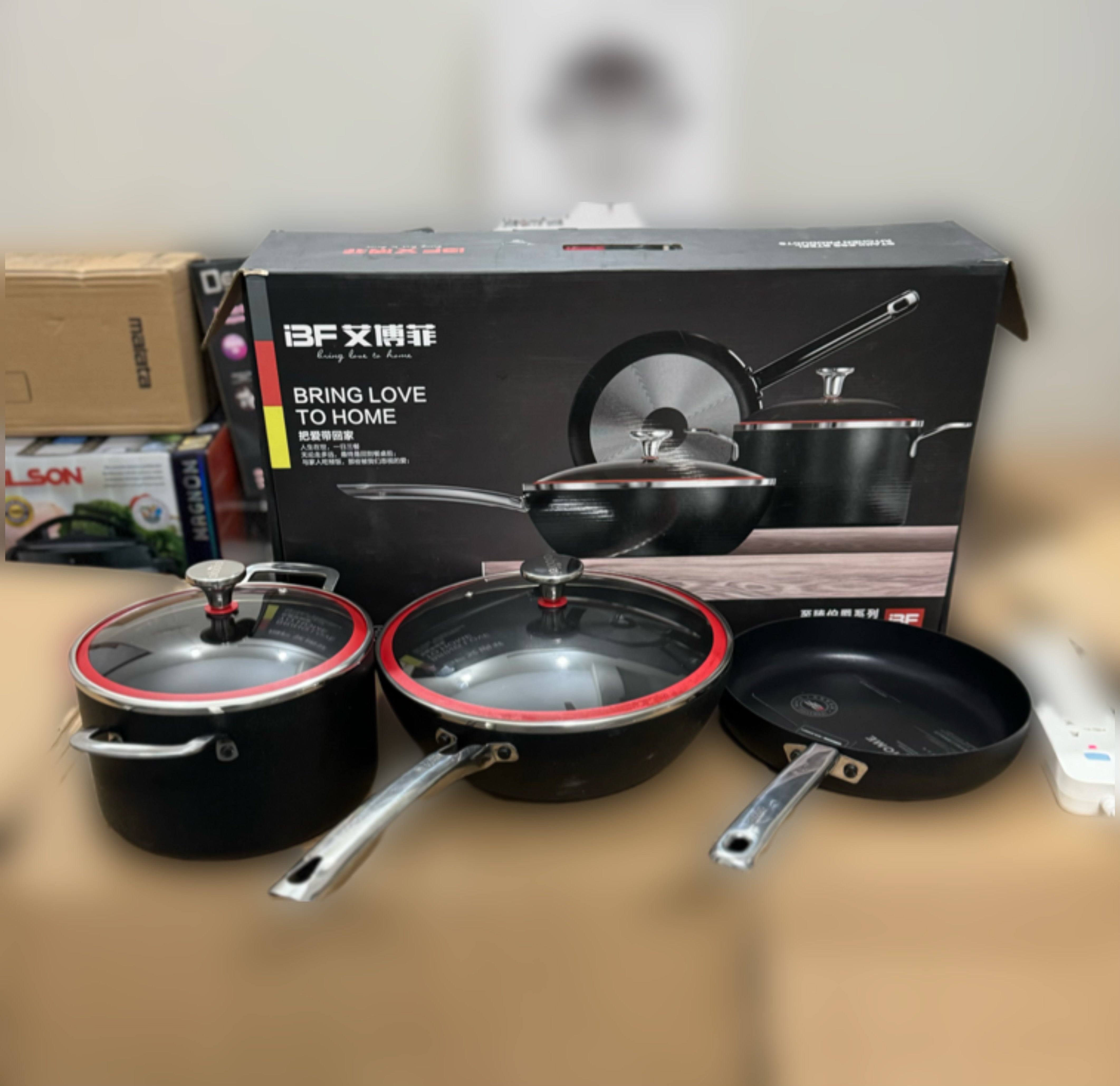 Amazon Lot 3-in-1 Cookware set