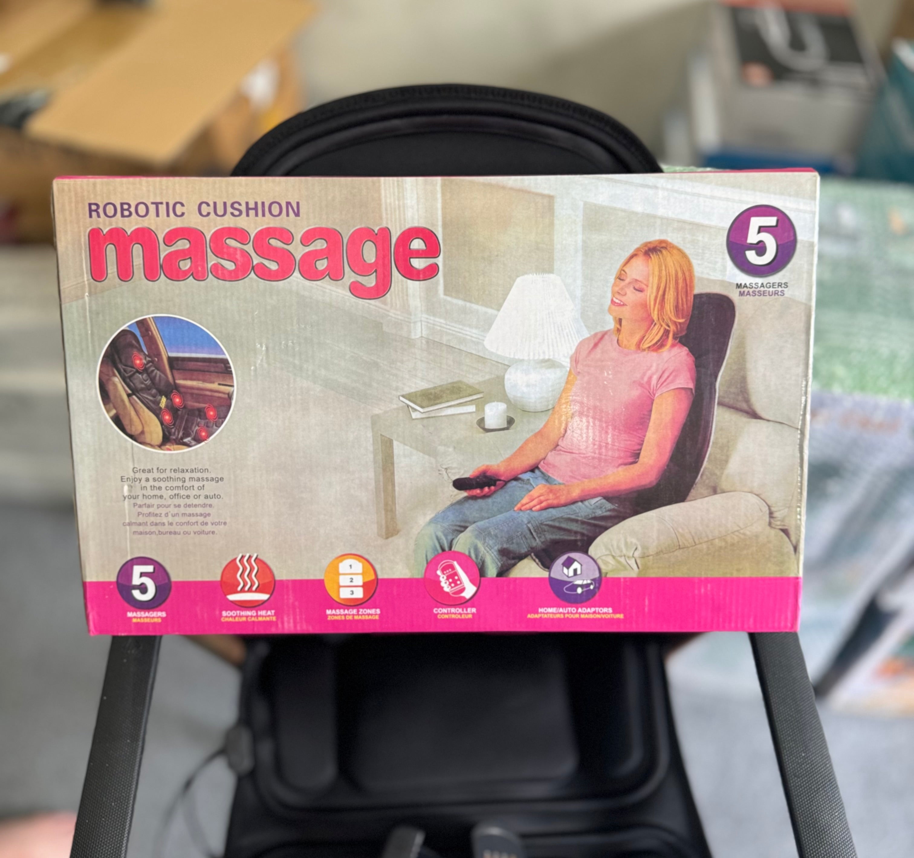 Robotic Massage Cushion Imported