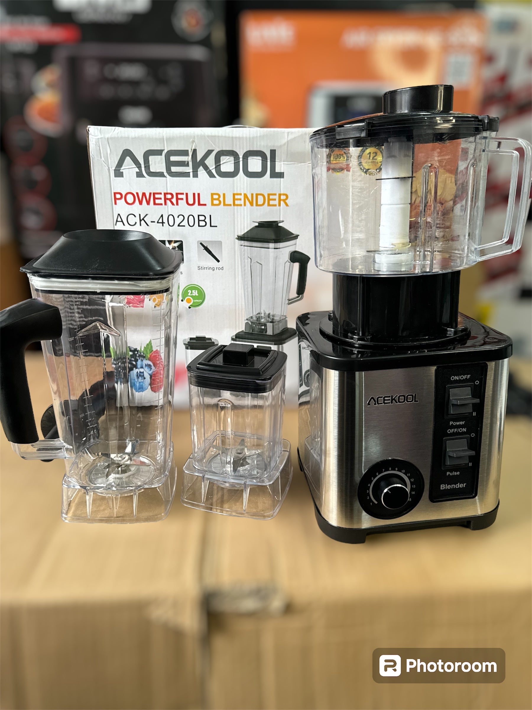 Acekool 3 in 1 blender set