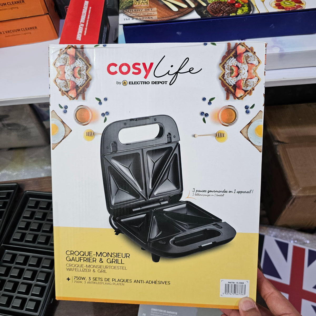 Cosylife 3-in-1 Sandwich maker