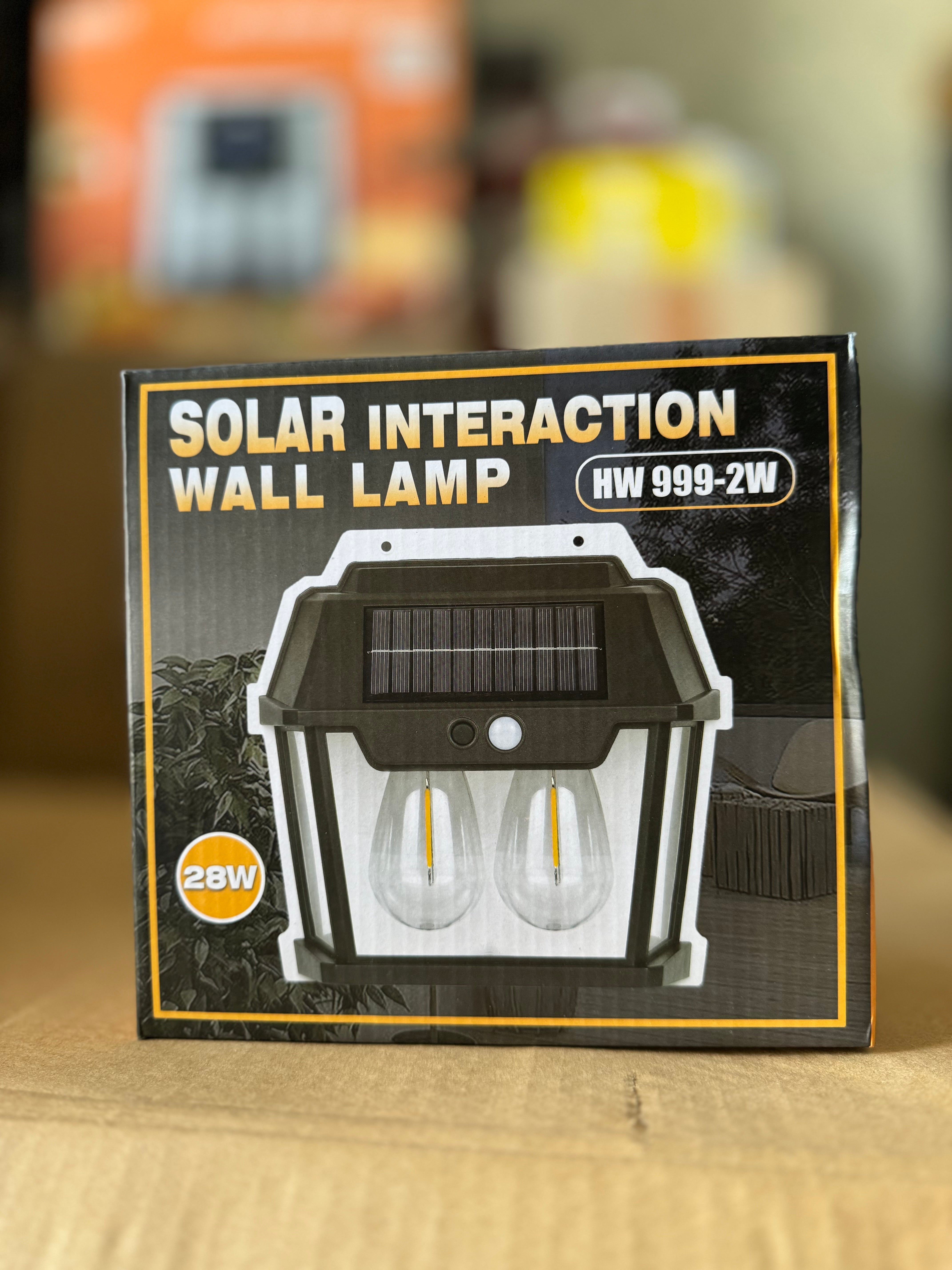 Wall mount Solar light --Double