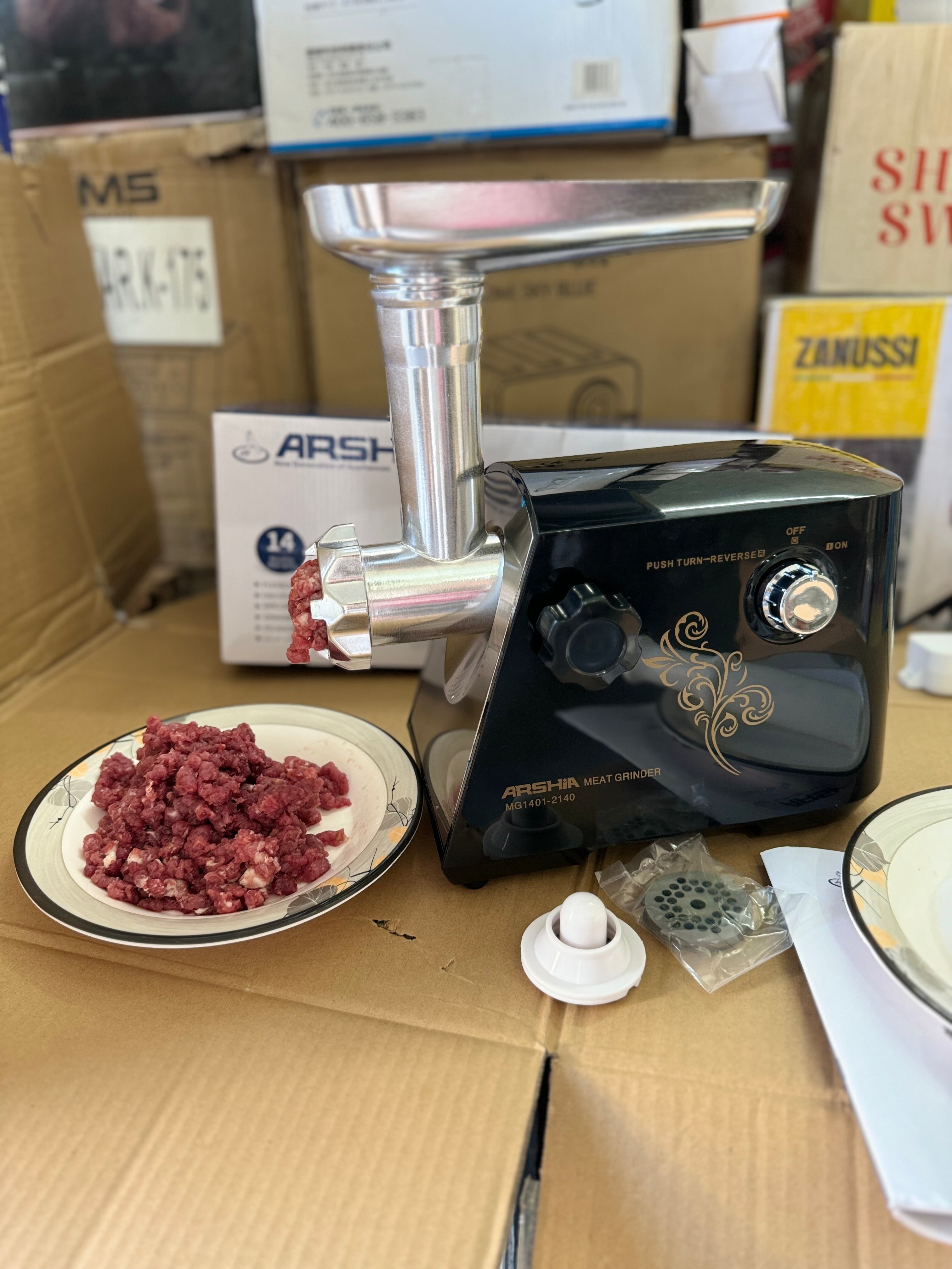 Arshia Meat Mincer -- 1 year warranty