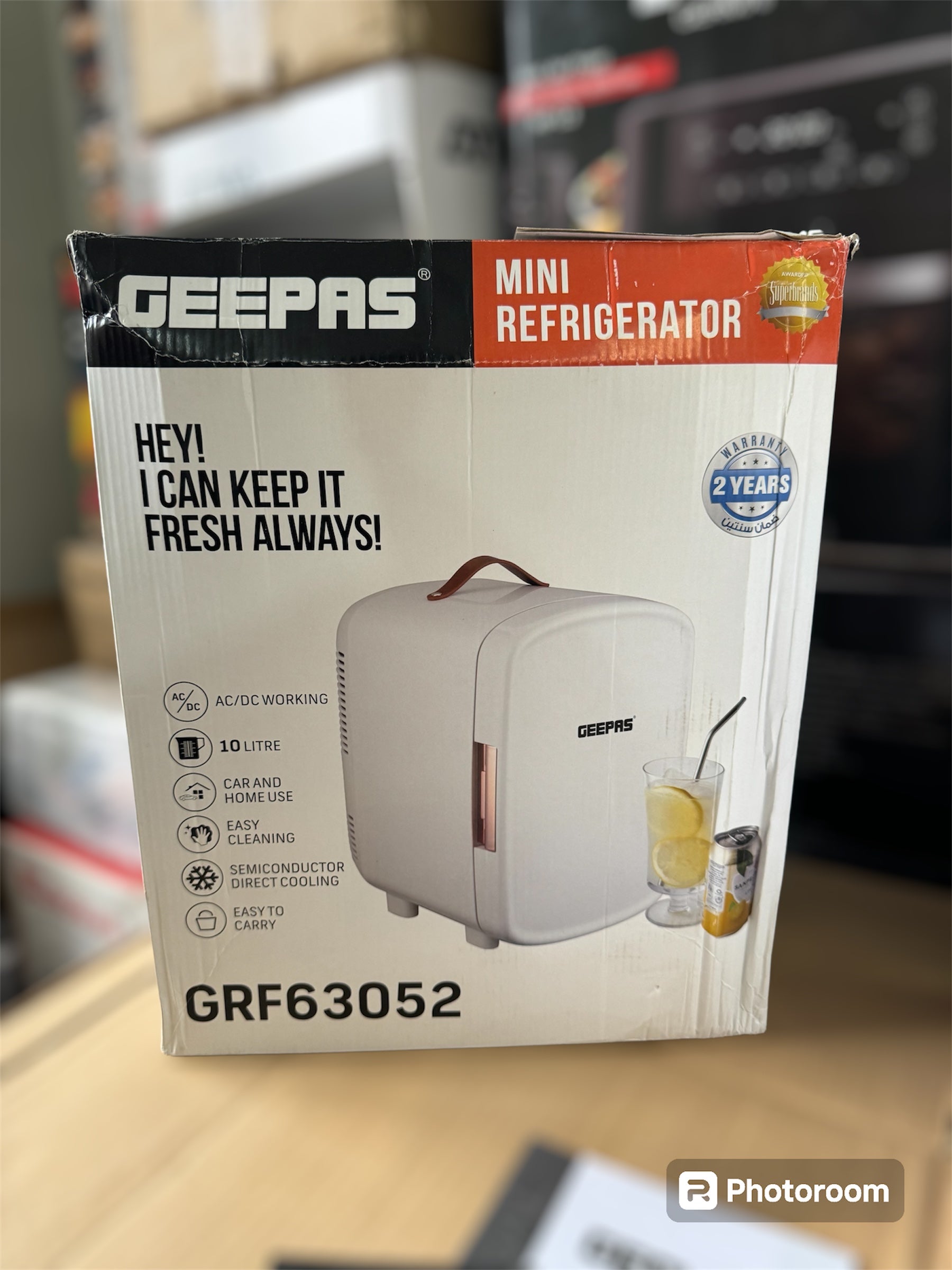 Geepas mini refrigerator