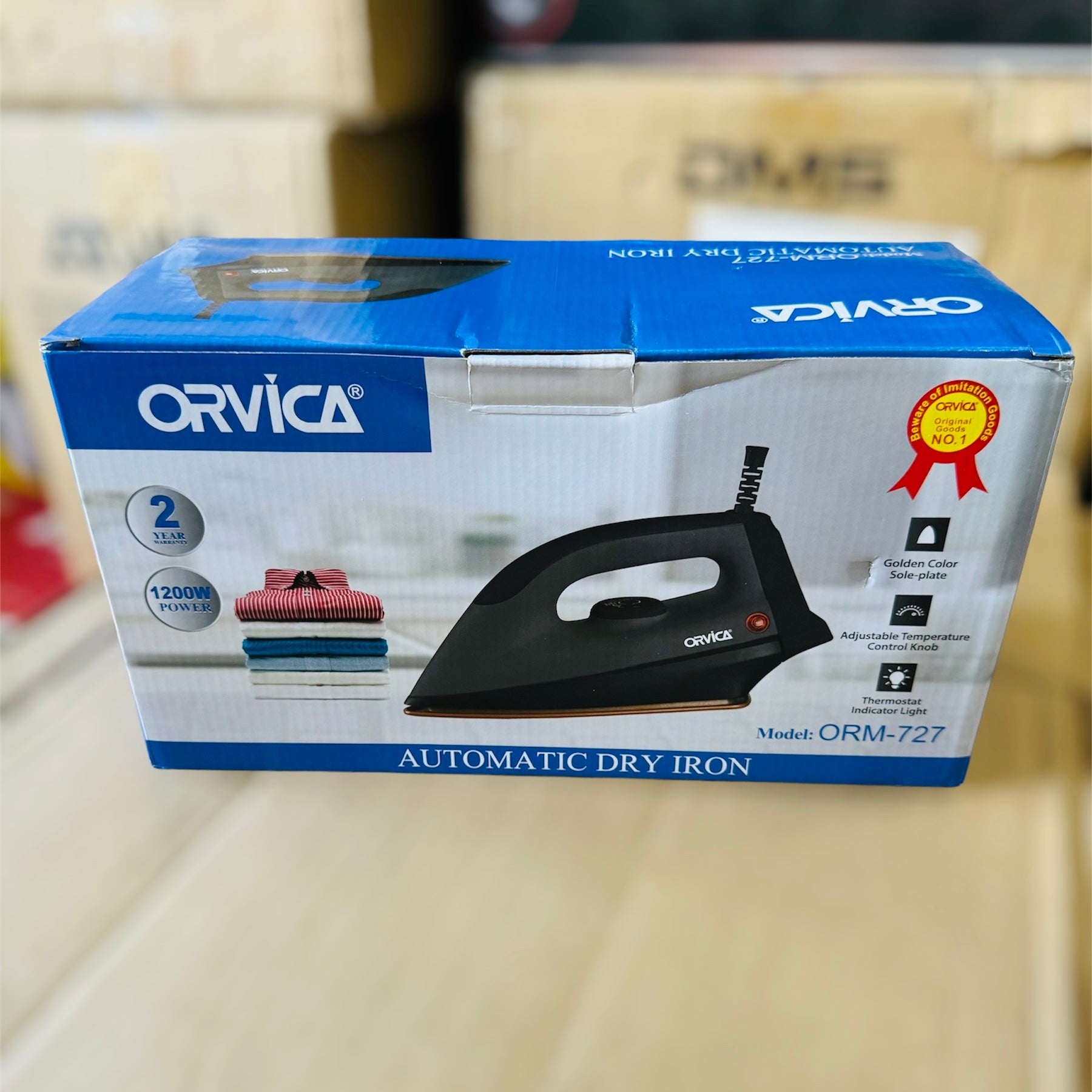 Orvica Hard Dry Iron