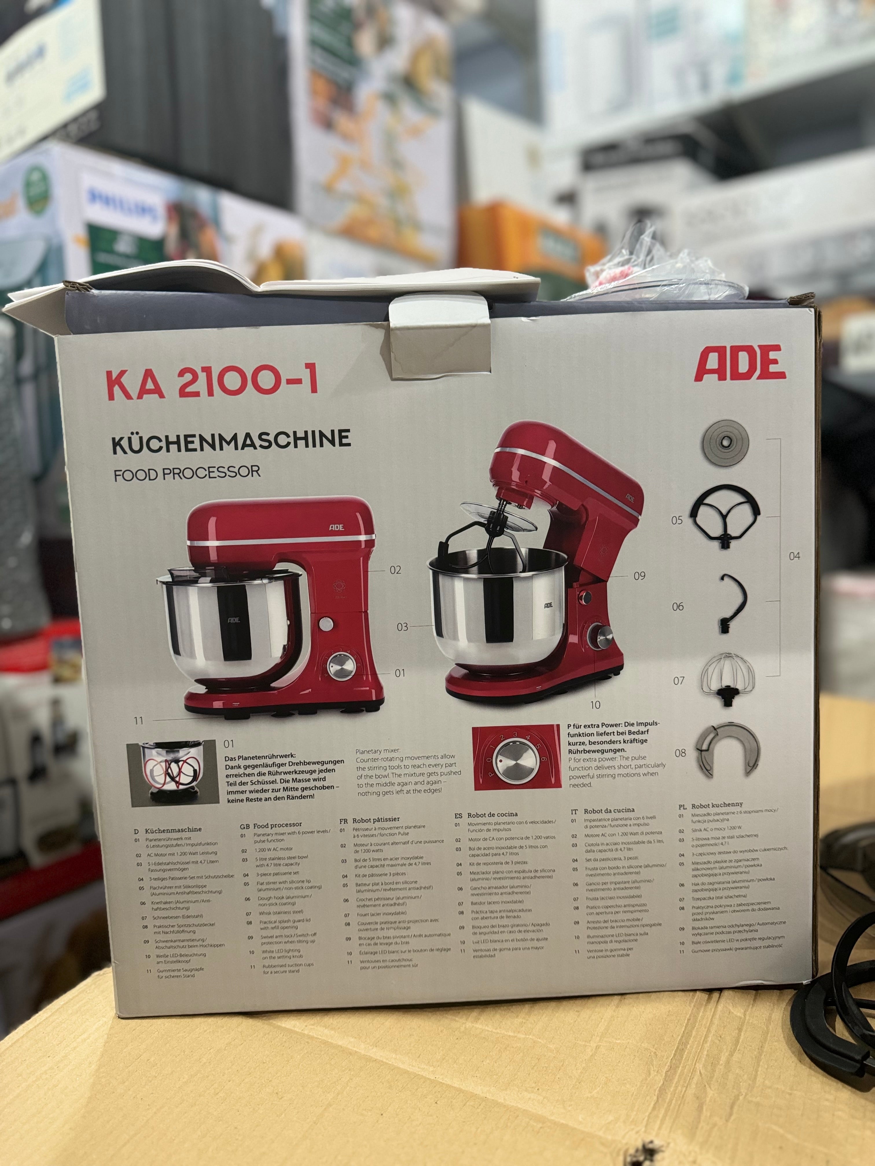 ADE German Food Processor Dough maker