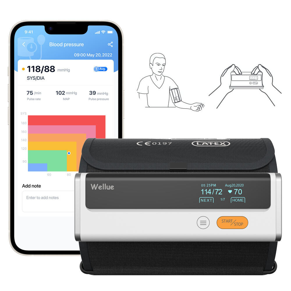 Wireless Portable BP and ECG Machine