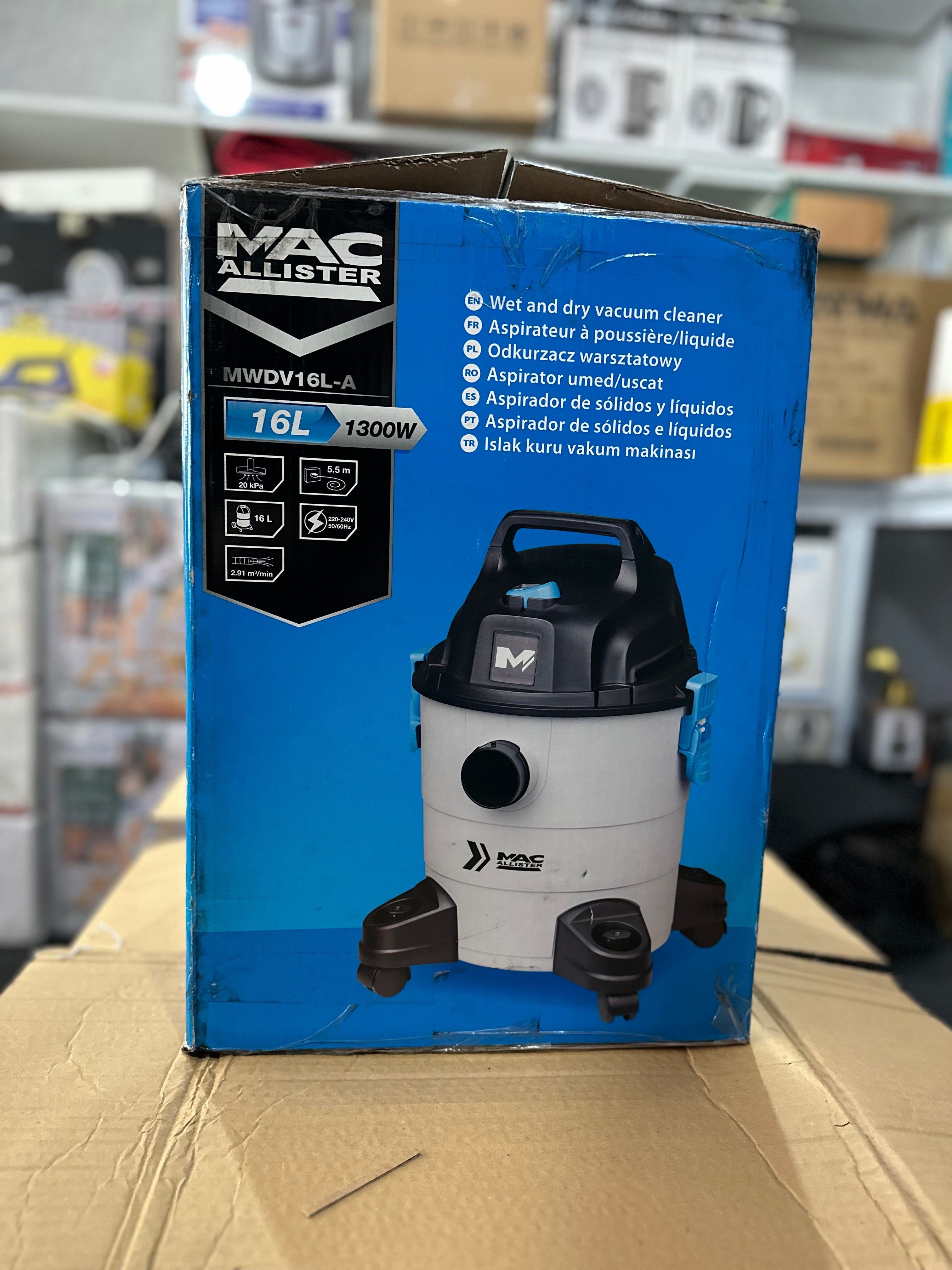 MacAllister Dry and Wet Vacuum Cleaner