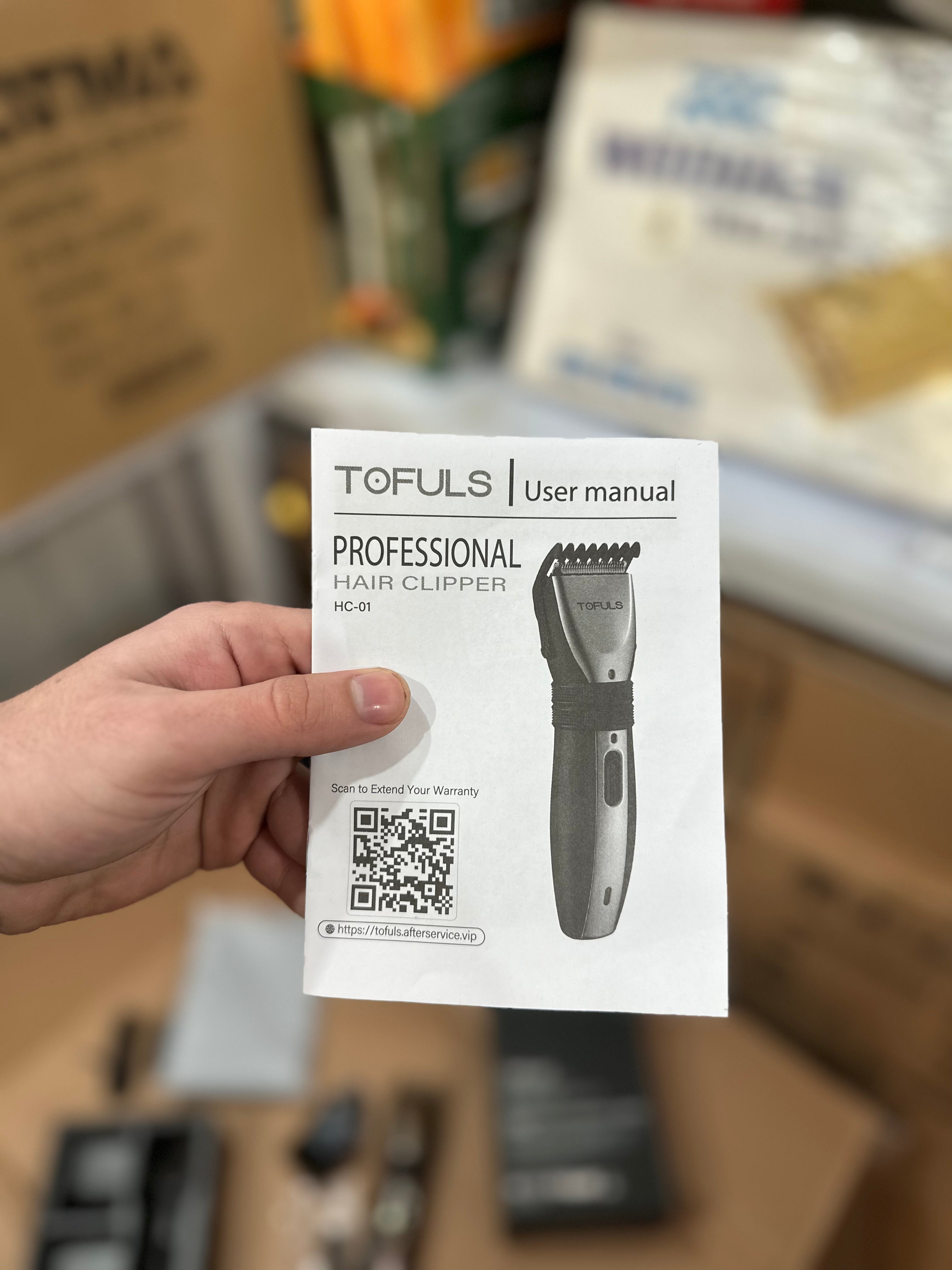 Imported Tofuls Hair Clipper —ORIGINAL